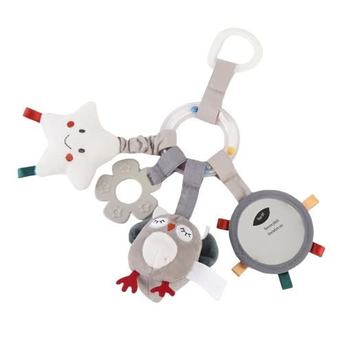 RIZGHWOY Krippe Hanging Rasseln Spielzeug, Klammern auf Kinderwagen Spielzeug Weiche Plüsch Tierspielzeug Bett Krippen Autositz Travel Kinderwagen Weiche Plüschspielzeug mit Farbenfrohen RIZGHWOY Krippe Hanging Rasseln Spielzeug, Klammern auf Kinderwagen Spielzeug Weiche Plüsch Tierspielzeug Bett Krippen Autositz Travel Kinderwagen Weiche Plüschspielzeug mit Farbenfrohen von RIZGHWOY