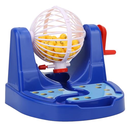 RIZGHWOY Mini Lottery Ball Toy Machine, Kreatives Puzzle -Lotterie -Spiel für, Bildungsdesktopspielzeug für Familieninteraktion von RIZGHWOY