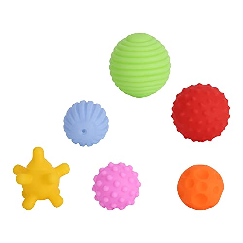 RIZGHWOY Sensory Säuglingsball Set Soft Touch Handball für Babys, Farbenfrohe Babyballspielzeug für die Visuelle Wahrnehmung und die Entwicklung der Fähigkeit zu Erfassen, Ideal für Mehr Als 3 Monate RIZGHWOY Sensory Säuglingsball Set Soft Touch Handball für Babys, Farbenfrohe Babyballspielzeug für die Visuelle Wahrnehmung und die Entwicklung der Fähigkeit zu Erfassen, Ideal für Mehr Als 3 Monate von RIZGHWOY