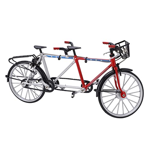 RIZGHWOY Tandem Model Exquisites Metallgummi -Simulationsrad für Jungen Mädchen Geburtstagsgeschenke Home Decor, 1/10 Größe RIZGHWOY Tandem Model Exquisites Metallgummi -Simulationsrad für Jungen Mädchen Geburtstagsgeschenke Home Decor, 1/10 Größe von RIZGHWOY
