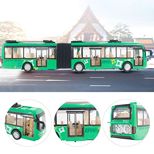 RIZGHWOY Toy Bus Car Educational Electronic Kids Verkehrsmodell Hand-Eye-Koordination Verbesserung für 6+ (Green) von RIZGHWOY