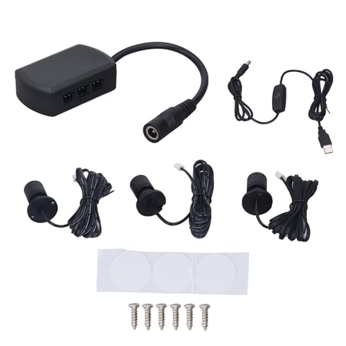 RIZGHWOY USB Spot Light Mini LED -Spotlight Dimmbare 5 -V -Verstellbares für Kunstwerk Schmuck Showcase mit 6,6 -Fuß -Kabel- und Schraubenzubehör (Warmes Licht) von RIZGHWOY