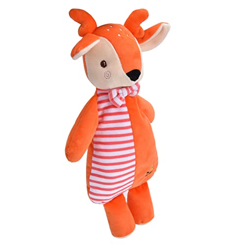 RIZGHWOY Weiche Babypuppe Sichere Coloffreffrol Komfortpuppe für Babys Emotionales Training für über 1 Jahr Alte (Sika -Hirsch: Puppe beruhigender Schal) von RIZGHWOY