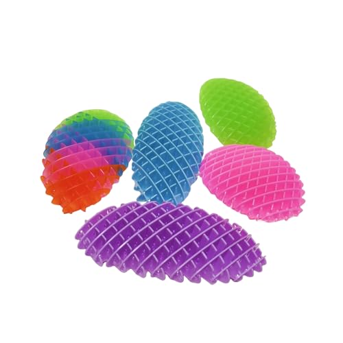 Fidget Toys,Autismus Spielzeug Sensorik Spielzeug Fidget Wurm Sensorisches Spielzeug Stressabbau Geschenke für Frauen Männer Angstlinder Spielzeug für Erwachsene Sensory Toys (1 Stück-Zufällige Farbe) von RIZTGAE