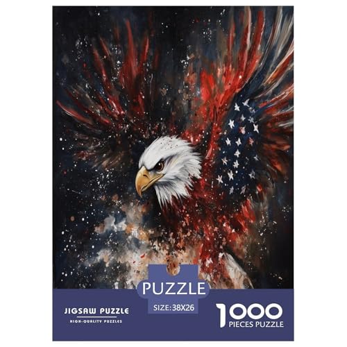 Adler Puzzle 1000 Teile Schwer Puzzle Spielzeug Lernspiel Impossible Herausforderungsspielzeug Für Erwachsene Kinder 38x26cm/1000pcs Adler Puzzle 1000 Teile Schwer Puzzle Spielzeug Lernspiel Impossible Herausforderungsspielzeug Für Erwachsene Kinder 38x26cm/1000pcs von RJAVAGFZL