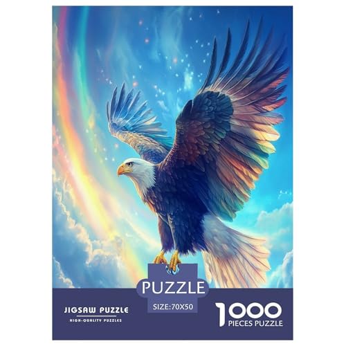 Adler Puzzles 1000 Teile Schwer Puzzle Spielzeug Lernspiel Impossible Herausforderungsspielzeug Für Erwachsene Kinder 70x50cm/1000pcs Adler Puzzles 1000 Teile Schwer Puzzle Spielzeug Lernspiel Impossible Herausforderungsspielzeug Für Erwachsene Kinder 70x50cm/1000pcs von RJAVAGFZL