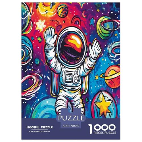 Astronaut Puzzle 1000 Teile Schwer Puzzle Spielzeug Lernspiel Impossible Herausforderungsspielzeug Für Erwachsene Und Kinder in Bewährter 70x50cm/1000pcs Astronaut Puzzle 1000 Teile Schwer Puzzle Spielzeug Lernspiel Impossible Herausforderungsspielzeug Für Erwachsene Und Kinder in Bewährter 70x50cm/1000pcs von RJAVAGFZL