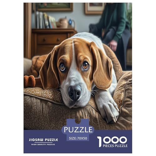 BAdler Puzzles 1000 Teile Schwer Puzzle Spielzeug Pädagogisches Spiel Impossible Herausforderungsspielzeug Für Erwachsene Kinder 70x50cm/1000pcs von RJAVAGFZL