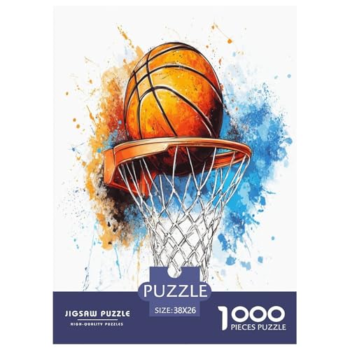 Basketball Puzzle 1000-teilige Schwer Puzzle Spielzeug Lernspiel Impossible Herausforderung Spielzeug Für Erwachsene Und Kinder in Bewährter 38x26cm/1000pcs Basketball Puzzle 1000-teilige Schwer Puzzle Spielzeug Lernspiel Impossible Herausforderung Spielzeug Für Erwachsene Und Kinder in Bewährter 38x26cm/1000pcs von RJAVAGFZL