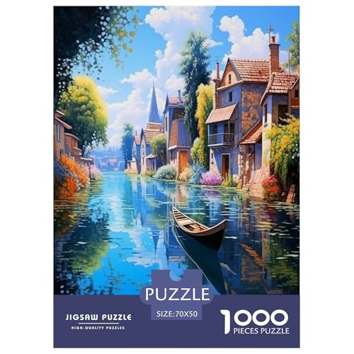 Blick auf den Kanal von Venedig Puzzles 1000 Teile Schwer Puzzle Spielzeug Lernspiel Impossible Herausforderung Spielzeug Für Erwachsene Kinder 70x50cm/1000pcs Blick auf den Kanal von Venedig Puzzles 1000 Teile Schwer Puzzle Spielzeug Lernspiel Impossible Herausforderung Spielzeug Für Erwachsene Kinder 70x50cm/1000pcs von RJAVAGFZL