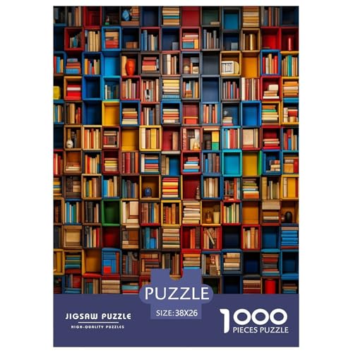 Bücherregale Puzzle 1000-teilige Schwer Puzzle Spielzeug Pädagogisches Spiel Impossible Herausforderung Spielzeug Für Erwachsene Kinder 38x26cm/1000pcs Bücherregale Puzzle 1000-teilige Schwer Puzzle Spielzeug Pädagogisches Spiel Impossible Herausforderung Spielzeug Für Erwachsene Kinder 38x26cm/1000pcs von RJAVAGFZL