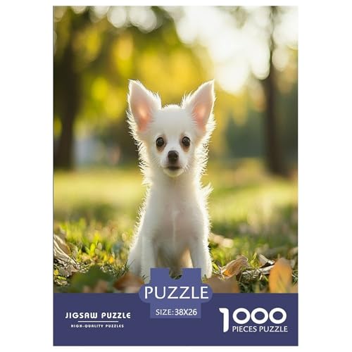 Chihuahua Puzzle 1000-teilige Schwer Puzzle Spielzeug Pädagogisches Spiel Impossible Herausforderung Spielzeug Für Erwachsene Und Kinder in Bewährter 38x26cm/1000pcs Chihuahua Puzzle 1000-teilige Schwer Puzzle Spielzeug Pädagogisches Spiel Impossible Herausforderung Spielzeug Für Erwachsene Und Kinder in Bewährter 38x26cm/1000pcs von RJAVAGFZL