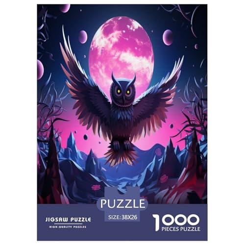 Cute Eule Puzzle 1000 Teile Schwer Puzzle Spielzeug Lernspiel Impossible Herausforderung Spielzeug Für Erwachsene Kinder 38x26cm/1000pcs Cute Eule Puzzle 1000 Teile Schwer Puzzle Spielzeug Lernspiel Impossible Herausforderung Spielzeug Für Erwachsene Kinder 38x26cm/1000pcs von RJAVAGFZL