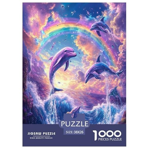 Delphin Puzzles 1000 Teile Schwer Puzzle Spielzeug Lernspiel Impossible Herausforderung Spielzeug Für Erwachsene Und Kinder in Bewährter 38x26cm/1000pcs Delphin Puzzles 1000 Teile Schwer Puzzle Spielzeug Lernspiel Impossible Herausforderung Spielzeug Für Erwachsene Und Kinder in Bewährter 38x26cm/1000pcs von RJAVAGFZL