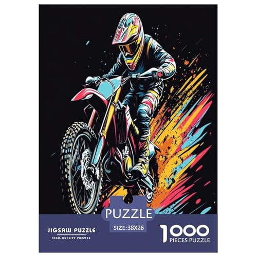 Dirt Bike Puzzle 1000 Teile Schwer Puzzle Spielzeug Lernspiel Impossible Herausforderungsspielzeug Für Erwachsene Kinder 38x26cm/1000pcs Dirt Bike Puzzle 1000 Teile Schwer Puzzle Spielzeug Lernspiel Impossible Herausforderungsspielzeug Für Erwachsene Kinder 38x26cm/1000pcs von RJAVAGFZL