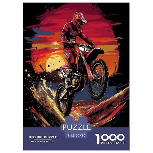 Dirt Bike Puzzle 1000 Teile Schwer Puzzle Spielzeug Lernspiel Impossible Herausforderungsspielzeug Für Erwachsene Und Kinder in Bewährter 70x50cm/1000pcs Dirt Bike Puzzle 1000 Teile Schwer Puzzle Spielzeug Lernspiel Impossible Herausforderungsspielzeug Für Erwachsene Und Kinder in Bewährter 70x50cm/1000pcs von RJAVAGFZL