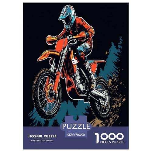 Dirt Bike Puzzle 1000-teilige Schwer Puzzle Spielzeug Lernspiel Impossible Herausforderung Spielzeug Für Erwachsene Und Kinder Ab 14 Jahren 70x50cm/1000pcs Dirt Bike Puzzle 1000-teilige Schwer Puzzle Spielzeug Lernspiel Impossible Herausforderung Spielzeug Für Erwachsene Und Kinder Ab 14 Jahren 70x50cm/1000pcs von RJAVAGFZL