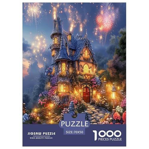 Dream Schloss Puzzle 1000-teilige Schwer Puzzle Spielzeug Lernspiel Impossible Herausforderung Spielzeug Für Erwachsene Und Kinder Ab 12 Jahren 70x50cm/1000pcs Dream Schloss Puzzle 1000-teilige Schwer Puzzle Spielzeug Lernspiel Impossible Herausforderung Spielzeug Für Erwachsene Und Kinder Ab 12 Jahren 70x50cm/1000pcs von RJAVAGFZL