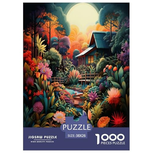 Dschungelhütte Puzzles 1000-teilige Schwer Puzzle Spielzeug Lernspiel Impossible Herausforderungsspielzeug Für Erwachsene Und Kinder in Bewährter 38x26cm/1000pcs Dschungelhütte Puzzles 1000-teilige Schwer Puzzle Spielzeug Lernspiel Impossible Herausforderungsspielzeug Für Erwachsene Und Kinder in Bewährter 38x26cm/1000pcs von RJAVAGFZL