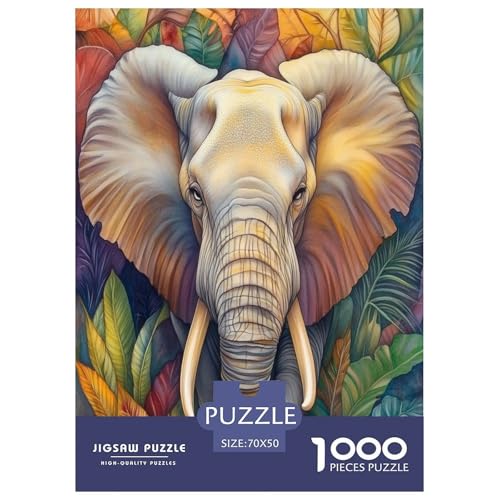 Elefanten Puzzles 1000 Teile Schwer Puzzle Spielzeug Lernspiel Impossible Herausforderung Spielzeug Für Erwachsene Und Kinder in Bewährter 70x50cm/1000pcs Elefanten Puzzles 1000 Teile Schwer Puzzle Spielzeug Lernspiel Impossible Herausforderung Spielzeug Für Erwachsene Und Kinder in Bewährter 70x50cm/1000pcs von RJAVAGFZL