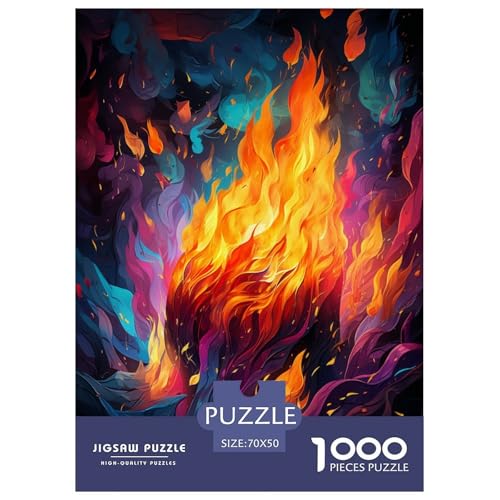 Flammen Puzzle 1000-teilige Schwer Puzzle Spielzeug Lernspiel Impossible Herausforderung Spielzeug Für Erwachsene Kinder 70x50cm/1000pcs Flammen Puzzle 1000-teilige Schwer Puzzle Spielzeug Lernspiel Impossible Herausforderung Spielzeug Für Erwachsene Kinder 70x50cm/1000pcs von RJAVAGFZL