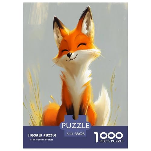 Fox Puzzle 1000 Teile Schwer Puzzle Spielzeug Lernspiel Impossible Herausforderungsspielzeug Für Erwachsene Kinder 38x26cm/1000pcs Fox Puzzle 1000 Teile Schwer Puzzle Spielzeug Lernspiel Impossible Herausforderungsspielzeug Für Erwachsene Kinder 38x26cm/1000pcs von RJAVAGFZL