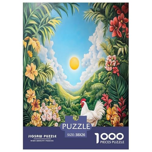 Hahn Puzzle 1000-teilige Schwer Puzzle Spielzeug Pädagogisches Spiel Impossible Herausforderung Spielzeug Für Erwachsene Und Kinder Ab 12 Jahren 38x26cm/1000pcs Hahn Puzzle 1000-teilige Schwer Puzzle Spielzeug Pädagogisches Spiel Impossible Herausforderung Spielzeug Für Erwachsene Und Kinder Ab 12 Jahren 38x26cm/1000pcs von RJAVAGFZL