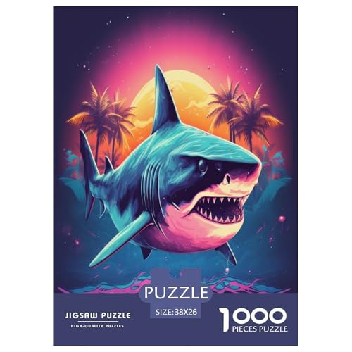 Hai Puzzles 1000 Teile Schwer Puzzle Spielzeug Lernspiel Impossible Herausforderungsspielzeug Für Erwachsene Und Kinder Ab 14 Jahren 38x26cm/1000pcs Hai Puzzles 1000 Teile Schwer Puzzle Spielzeug Lernspiel Impossible Herausforderungsspielzeug Für Erwachsene Und Kinder Ab 14 Jahren 38x26cm/1000pcs von RJAVAGFZL