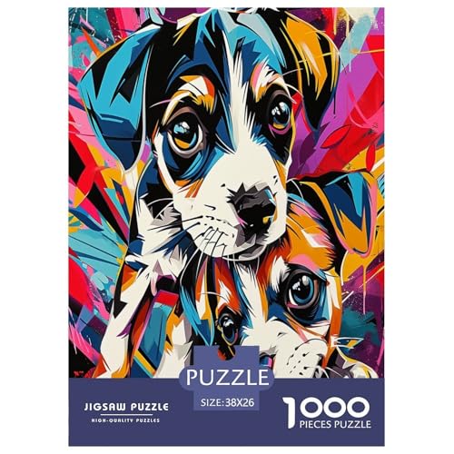 Hund Puzzle 1000 Teile Schwer Puzzle Spielzeug Lernspiel Impossible Herausforderung Spielzeug Für Erwachsene Kinder 38x26cm/1000pcs Hund Puzzle 1000 Teile Schwer Puzzle Spielzeug Lernspiel Impossible Herausforderung Spielzeug Für Erwachsene Kinder 38x26cm/1000pcs von RJAVAGFZL