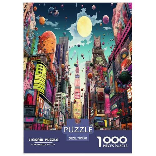 Imes Platz Puzzles 1000 Teile Schwer Puzzle Spielzeug Pädagogisches Spiel Impossible Herausforderungsspielzeug Für Erwachsene Und Kinder Ab 12 Jahren 70x50cm/1000pcs Imes Platz Puzzles 1000 Teile Schwer Puzzle Spielzeug Pädagogisches Spiel Impossible Herausforderungsspielzeug Für Erwachsene Und Kinder Ab 12 Jahren 70x50cm/1000pcs von RJAVAGFZL