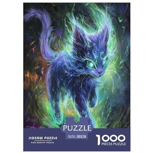 Katze Puzzles 1000 Teile Schwer Puzzle Spielzeug Lernspiel Impossible Herausforderungsspielzeug Für Erwachsene Kinder 38x26cm/1000pcs Katze Puzzles 1000 Teile Schwer Puzzle Spielzeug Lernspiel Impossible Herausforderungsspielzeug Für Erwachsene Kinder 38x26cm/1000pcs von RJAVAGFZL