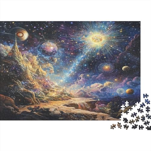 Kosmische Galaxie 1000 Teile Puzzle, Puzzles Für Erwachsene, 1000 Teile Puzzlespiel Für Jugendliche & Erwachsene Puzzlespiel Puzzel 1000pcs (75x50cm) von RJAVAGFZL