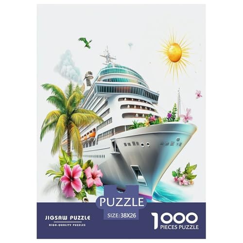Kreuzfahrtschiff Puzzle 1000 Teile Schwer Puzzle Spielzeug Lernspiel Impossible Herausforderungsspielzeug Für Erwachsene Kinder 38x26cm/1000pcs Kreuzfahrtschiff Puzzle 1000 Teile Schwer Puzzle Spielzeug Lernspiel Impossible Herausforderungsspielzeug Für Erwachsene Kinder 38x26cm/1000pcs von RJAVAGFZL