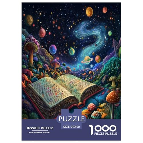 Magische Bücher Puzzle 1000-teilige Schwer Puzzle Spielzeug Lernspiel Impossible Herausforderung Spielzeug Für Erwachsene Und Kinder in Bewährter 70x50cm/1000pcs Magische Bücher Puzzle 1000-teilige Schwer Puzzle Spielzeug Lernspiel Impossible Herausforderung Spielzeug Für Erwachsene Und Kinder in Bewährter 70x50cm/1000pcs von RJAVAGFZL