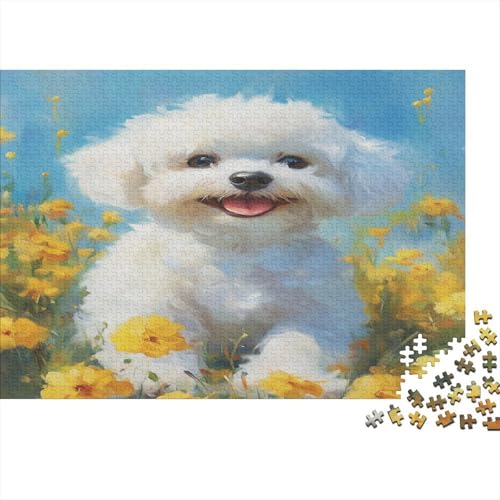 Maltesisch Puzzles1000 Teile, Puzzle Für Erwachsene, Geschicklichkeitsspiel Für Die Ganze Familie, Klassische Puzzle,Geburtstagsgeschenk Erwachsenen Puzzlespiel Puzzel 1000pcs (75x50cm) von RJAVAGFZL