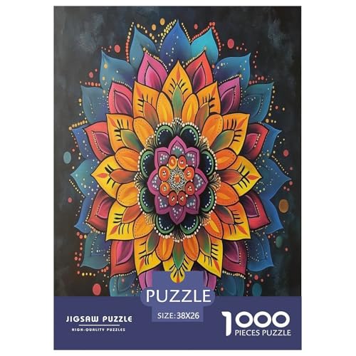 Mandala Puzzle 1000-teilige Schwer Puzzle Spielzeug Lernspiel Impossible Herausforderung Spielzeug Für Erwachsene Und Kinder in Bewährter 38x26cm/1000pcs Mandala Puzzle 1000-teilige Schwer Puzzle Spielzeug Lernspiel Impossible Herausforderung Spielzeug Für Erwachsene Und Kinder in Bewährter 38x26cm/1000pcs von RJAVAGFZL