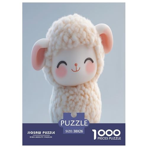 Nettes Lamm Puzzle 1000 Teile Schwer Puzzle Spielzeug Lernspiel Impossible Herausforderung Spielzeug Für Erwachsene Und Kinder Ab 12 Jahren 38x26cm/1000pcs Nettes Lamm Puzzle 1000 Teile Schwer Puzzle Spielzeug Lernspiel Impossible Herausforderung Spielzeug Für Erwachsene Und Kinder Ab 12 Jahren 38x26cm/1000pcs von RJAVAGFZL