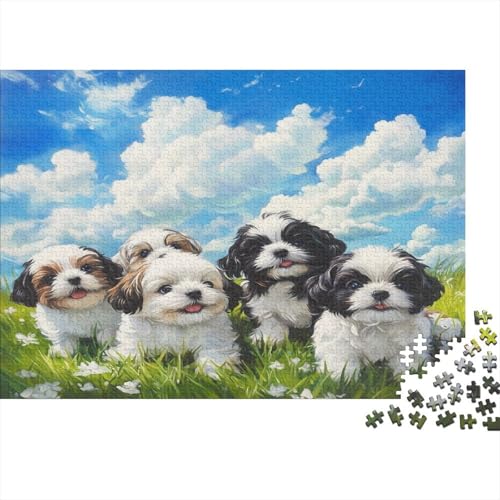 Pekinesisch 1000 Stück Puzzles Für Erwachsene Teenager Stress Abbauen Familien-Puzzlespiel Mit Poster in 1000-teiliges Puzzle Kinder Lernspiel Spielzeug Geschenk Puzzel 1000pcs (75x50cm) von RJAVAGFZL
