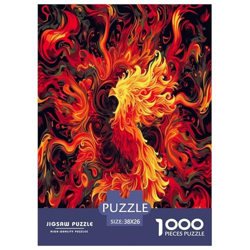 Phoenix Puzzle 1000-teilige Schwer Puzzle Spielzeug Lernspiel Impossible Herausforderung Spielzeug Für Erwachsene Kinder 38x26cm/1000pcs Phoenix Puzzle 1000-teilige Schwer Puzzle Spielzeug Lernspiel Impossible Herausforderung Spielzeug Für Erwachsene Kinder 38x26cm/1000pcs von RJAVAGFZL