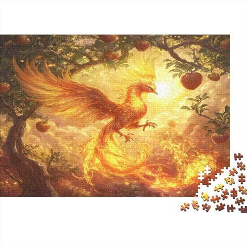 Phoenix Puzzlespiel 1000 Teile Erwachsene -Puzzle 1000 Stück Spiel Puzzles Für Erwachsene Kinder Puzzle Erwachsenen Puzzlespiel Puzzel 1000pcs (75x50cm) von RJAVAGFZL