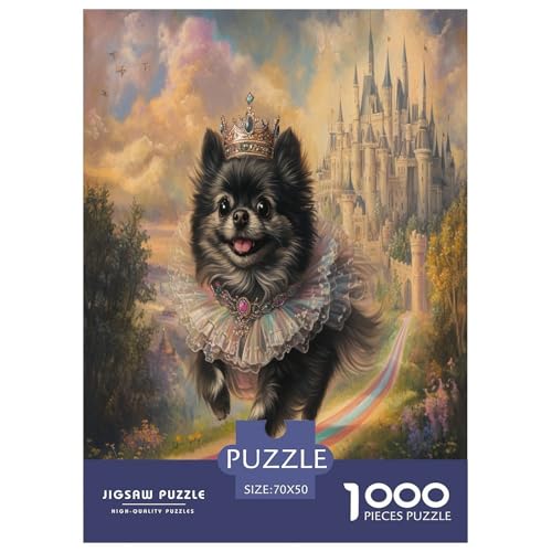 Pommern Puzzle 1000-teilige Schwer Puzzle Spielzeug Lernspiel Impossible Herausforderungsspielzeug Für Erwachsene Und Kinder Ab 14 Jahren 70x50cm/1000pcs von RJAVAGFZL