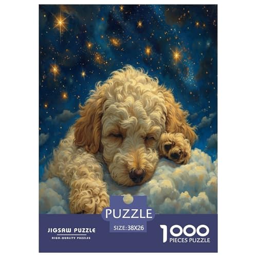Poodle Puzzle 1000-teilige Schwer Puzzle Spielzeug Lernspiel Impossible Herausforderung Spielzeug Für Erwachsene Kinder 38x26cm/1000pcs Poodle Puzzle 1000-teilige Schwer Puzzle Spielzeug Lernspiel Impossible Herausforderung Spielzeug Für Erwachsene Kinder 38x26cm/1000pcs von RJAVAGFZL