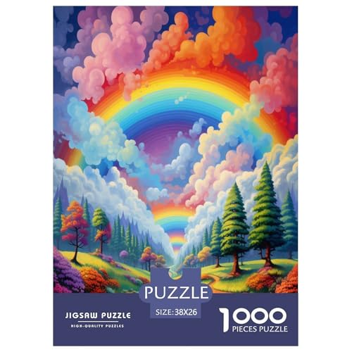 Regenbogen Puzzles 1000 Teile Schwer Puzzle Spielzeug Lernspiel Impossible Herausforderung Spielzeug Für Erwachsene Und Kinder in Bewährter 38x26cm/1000pcs Regenbogen Puzzles 1000 Teile Schwer Puzzle Spielzeug Lernspiel Impossible Herausforderung Spielzeug Für Erwachsene Und Kinder in Bewährter 38x26cm/1000pcs von RJAVAGFZL