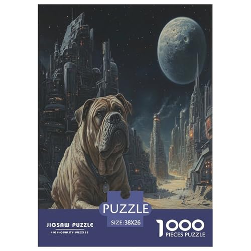 Schar Pei Puzzle 1000 Teile Schwer Puzzle Spielzeug Lernspiel Impossible Herausforderung Spielzeug Für Erwachsene Kinder 38x26cm/1000pcs Schar Pei Puzzle 1000 Teile Schwer Puzzle Spielzeug Lernspiel Impossible Herausforderung Spielzeug Für Erwachsene Kinder 38x26cm/1000pcs von RJAVAGFZL
