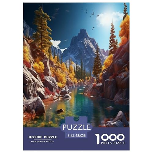 Seen Puzzles 1000 Teile Schwer Puzzle Spielzeug Lernspiel Impossible Herausforderung Spielzeug Für Erwachsene Kinder 38x26cm/1000pcs Seen Puzzles 1000 Teile Schwer Puzzle Spielzeug Lernspiel Impossible Herausforderung Spielzeug Für Erwachsene Kinder 38x26cm/1000pcs von RJAVAGFZL