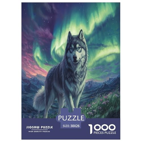 Sibirischer HuskyPuzzles 1000-teilige Schwer Puzzle Spielzeug Lernspiel Impossible Herausforderungsspielzeug Für Erwachsene Und Kinder in Bewährter 38x26cm/1000pcs Sibirischer HuskyPuzzles 1000-teilige Schwer Puzzle Spielzeug Lernspiel Impossible Herausforderungsspielzeug Für Erwachsene Und Kinder in Bewährter 38x26cm/1000pcs von RJAVAGFZL