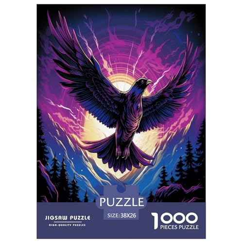Soaring Adler Vogel Animals Puzzle 1000-teilige Schwer Puzzle Spielzeug Pädagogisches Spiel Impossible Herausforderungsspielzeug Für Erwachsene Und Kinder Ab 12 Jahren 38x26cm/1000pcs Soaring Adler Vogel Animals Puzzle 1000-teilige Schwer Puzzle Spielzeug Pädagogisches Spiel Impossible Herausforderungsspielzeug Für Erwachsene Und Kinder Ab 12 Jahren 38x26cm/1000pcs von RJAVAGFZL