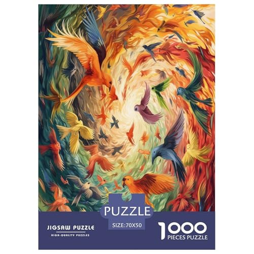Vogel Puzzles 1000 Teile Schwer Puzzle Spielzeug Lernspiel Impossible Herausforderung Spielzeug Für Erwachsene Kinder 70x50cm/1000pcs Vogel Puzzles 1000 Teile Schwer Puzzle Spielzeug Lernspiel Impossible Herausforderung Spielzeug Für Erwachsene Kinder 70x50cm/1000pcs von RJAVAGFZL