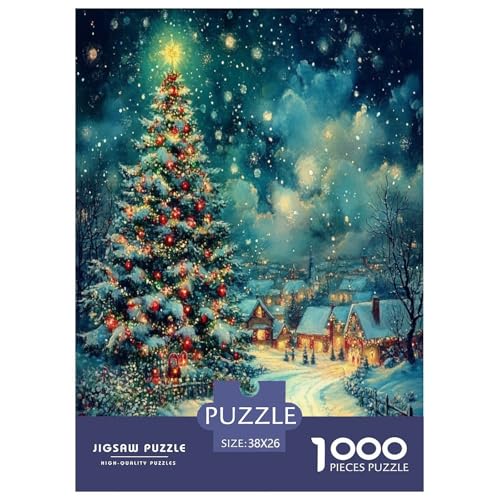 Weihnachtsbaum Puzzle 1000-teilige Schwer Puzzle Spielzeug Lernspiel Impossible Herausforderung Spielzeug Für Erwachsene Kinder 38x26cm/1000pcs Weihnachtsbaum Puzzle 1000-teilige Schwer Puzzle Spielzeug Lernspiel Impossible Herausforderung Spielzeug Für Erwachsene Kinder 38x26cm/1000pcs von RJAVAGFZL