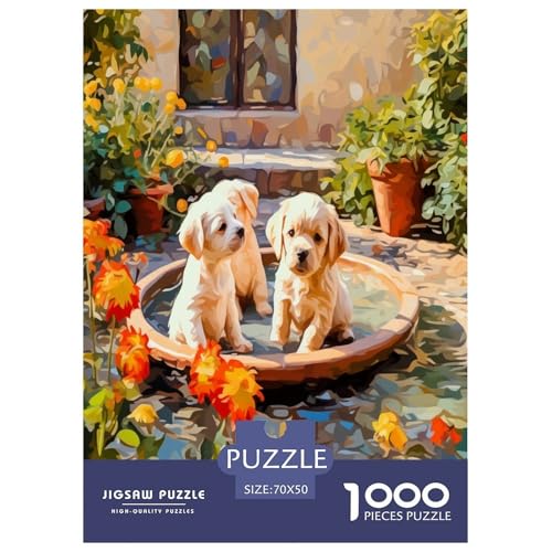 Welpen Puzzles 1000 Teile Schwer Puzzle Spielzeug Lernspiel Impossible Herausforderungsspielzeug Für Erwachsene Kinder 70x50cm/1000pcs Welpen Puzzles 1000 Teile Schwer Puzzle Spielzeug Lernspiel Impossible Herausforderungsspielzeug Für Erwachsene Kinder 70x50cm/1000pcs von RJAVAGFZL
